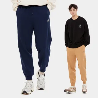 【Hang Ten】男裝-JOGGER FIT鬆緊抽繩針織束口長褲(多色選)