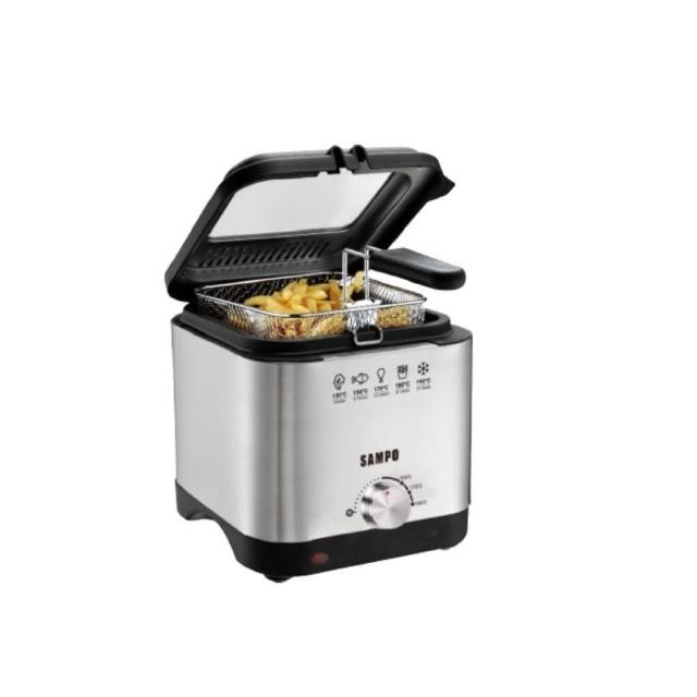 【SAMPO 聲寶】1.5L 輕巧快速油炸鍋 -(TG-LA09C)