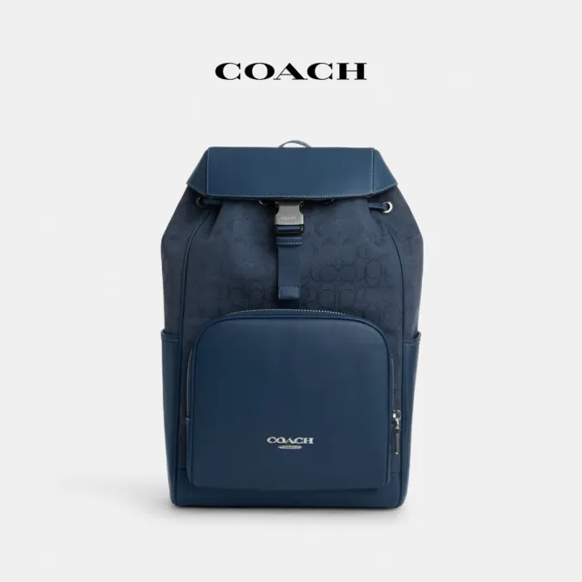 【COACH】蔻馳官方直營 ETHAN/RACER 後背包-多色可選(CM697/CW178/CU112/CW172)