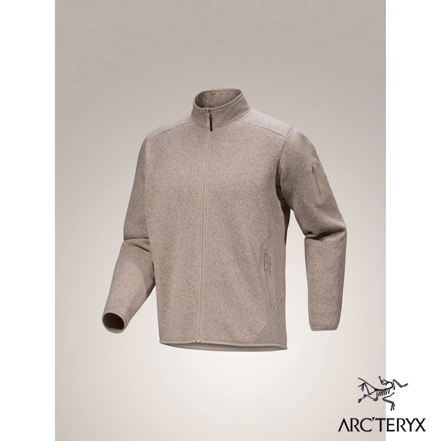 Arcteryx 始祖鳥 男 Covert 刷毛外套(盧恩雜褐)