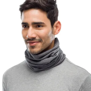 【BUFF】保暖織色 250gsm美麗諾羊毛頭巾(保暖/日常/旅遊/圍脖/圍巾/防寒/透氣/秋冬單品)