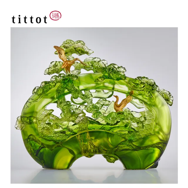 tittot 琉園】松壽閣-2024新品上架(迎賓/禮品/典藏/水晶/琉璃/祝福