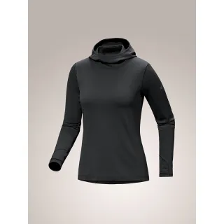 【Arcteryx 始祖鳥官方直營】女 Taema Thermal 套頭衫(雜黑)