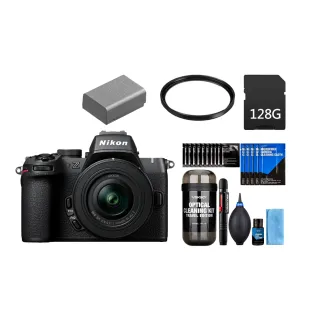 【Nikon 尼康】Z50II+Z DX 16-50mm  單鏡組+Cuely 46mm 保護鏡+膠囊清潔組+128G記憶卡+EL25A原電(公司貨)