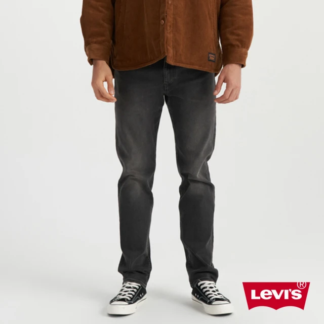 LEVIS 官方旗艦 男款 502 錐形牛仔褲 中腰牛仔褲 Warm 保暖丹寧褲 人氣新品 29507-1588