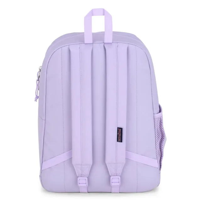 【JANSPORT】雙11 CROSS TOWN PLUS 經典背包 柔和紫(JS0A7ZNZ5M9)