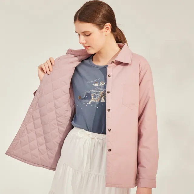 YASA 雲朵夾絲棉輕暖外套