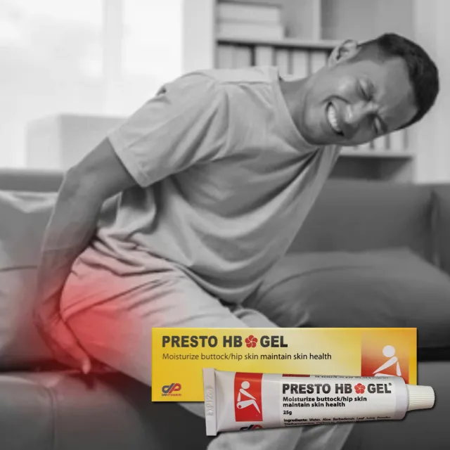 【玻麗膚】玻麗膚痔瘡凝膠PRESTO HB GEL(25g-草本凝膠)