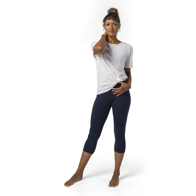 【Manduka】Vinyasa Tee 經典寬鬆瑜珈練習服(運動上衣、瑜珈罩衫、瑜珈服)