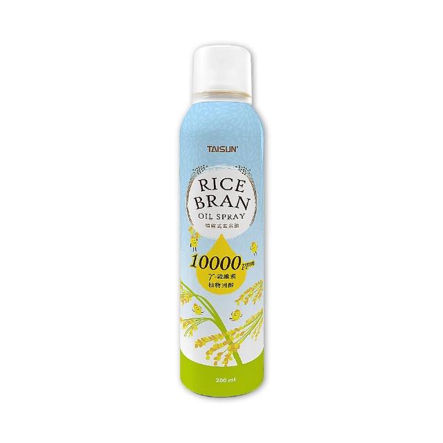 【泰山】噴霧式玄米油200ml(氣炸鍋/烤箱最適用)