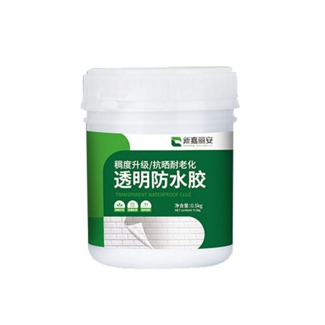 【TENGYUE】強效透明防漏防水修補膠-500g(透明防水膠 牆壁修補 補漏防水塗料)