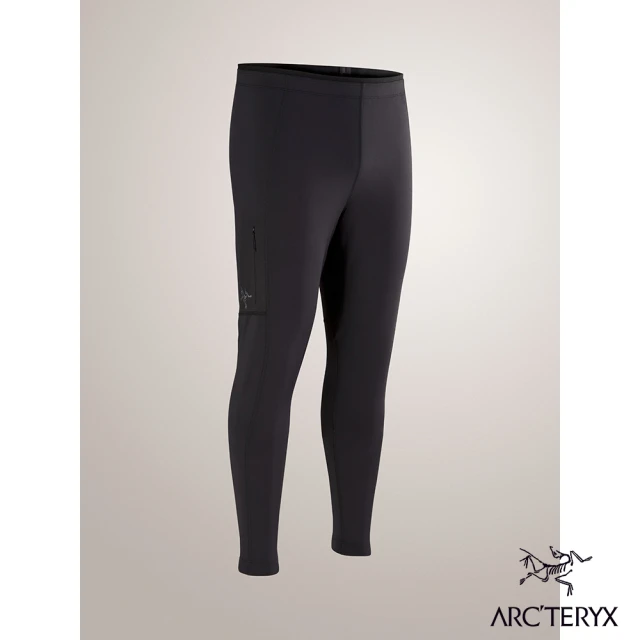 Arcteryx 始祖鳥 男 Rho LT 刷毛內層長褲(黑)