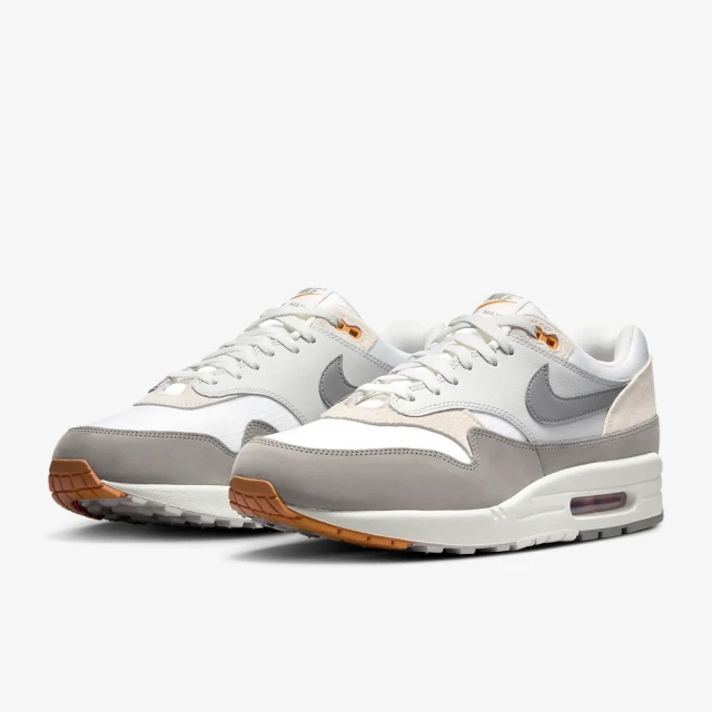 NIKE 耐吉 運動鞋 休閒鞋 男鞋 NIKE AIR MAX 1 米白 灰 氣墊(IB1492121)