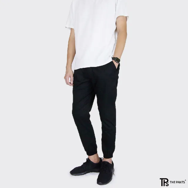 【THE PANTS 有件褲子】極簡棉質束口褲 褲襠有拉鍊 可繫皮帶 輕薄微彈性 四季可穿(共四色 提供加大尺寸)