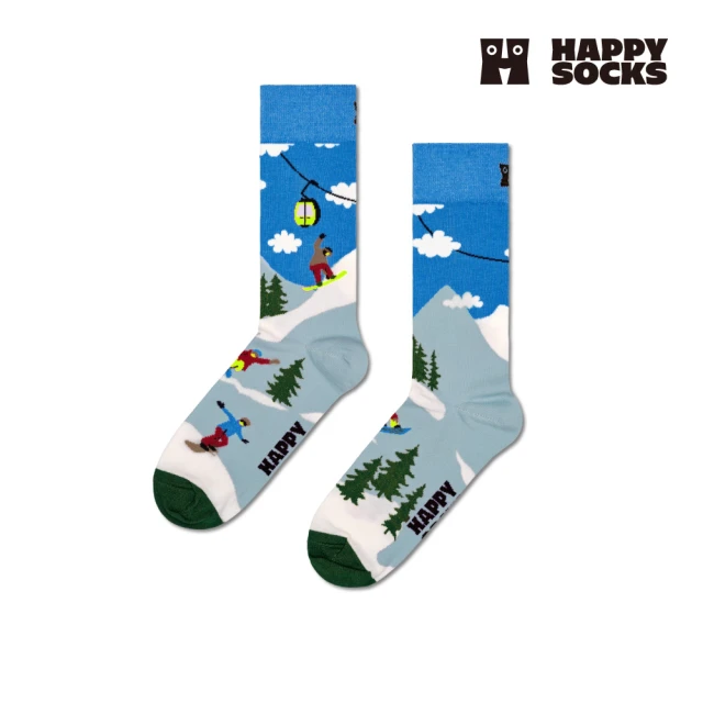 Happy Socks Sports系列-單板滑雪人(時尚款/穿搭款)