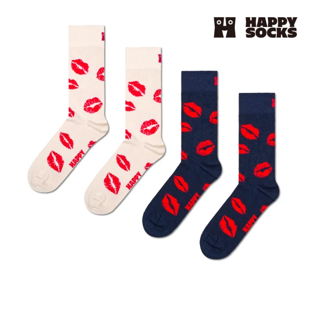 Happy Socks Season系列-浪漫唇印記(時尚款/穿搭款)