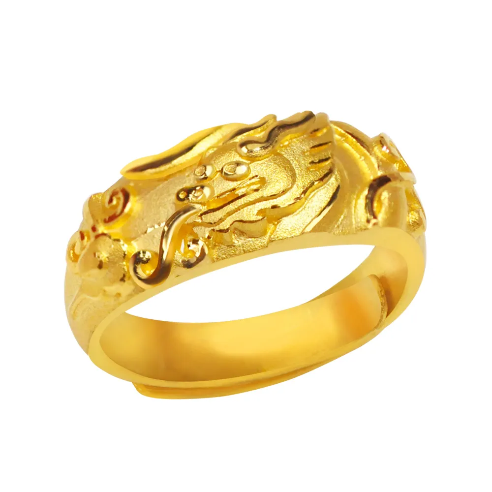 元大珠寶】黃金戒指純金9999祥雲龍戒男戒(1.90錢正負5厘) - momo購物網- 好評推薦-2026年1月