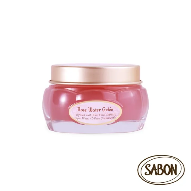 【SABON】官方直營 大馬士革玫瑰有機光燦水凝凍80ml