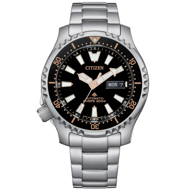 【CITIZEN 星辰】PROMASTER系列 鋼鐵河豚 防水200米 潛水機械腕錶 錶 手錶 送禮 (NY0160-66E)