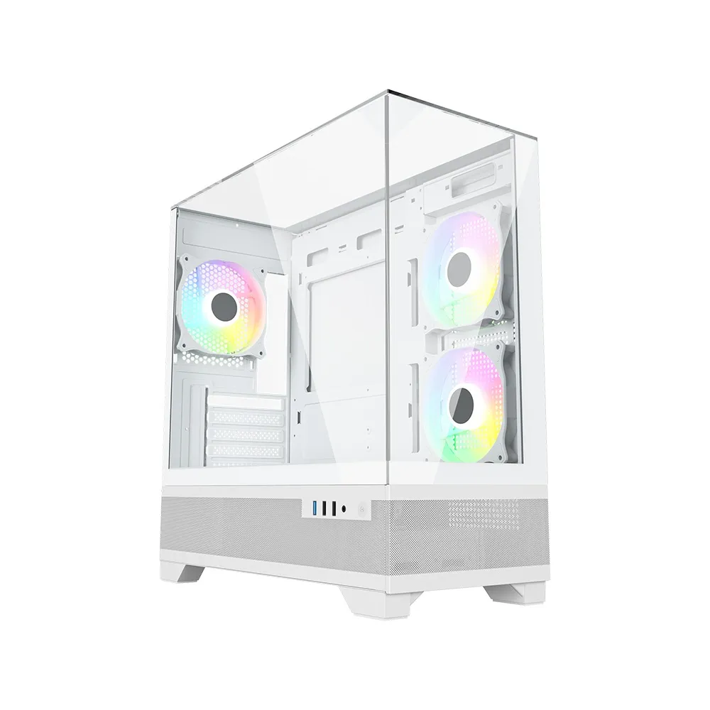 【技嘉平台】R7八核{獨角兔N02C}文書電腦(R7-7800X3D/B650/32G D5/1TB/WIFI)