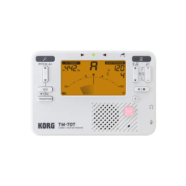 【Korg】TM-70T 調音節拍器 黑白兩色 日本製(原廠公司貨 商品品質有保障)