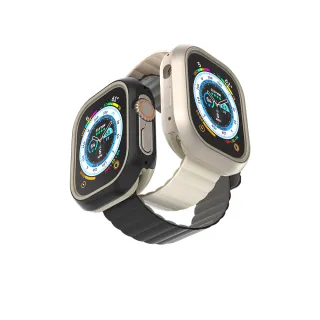 【MAGEASY】Apple Watch 49mm Odyssey 航太鋁合金手錶保護殼(通用最新Ultra 3)