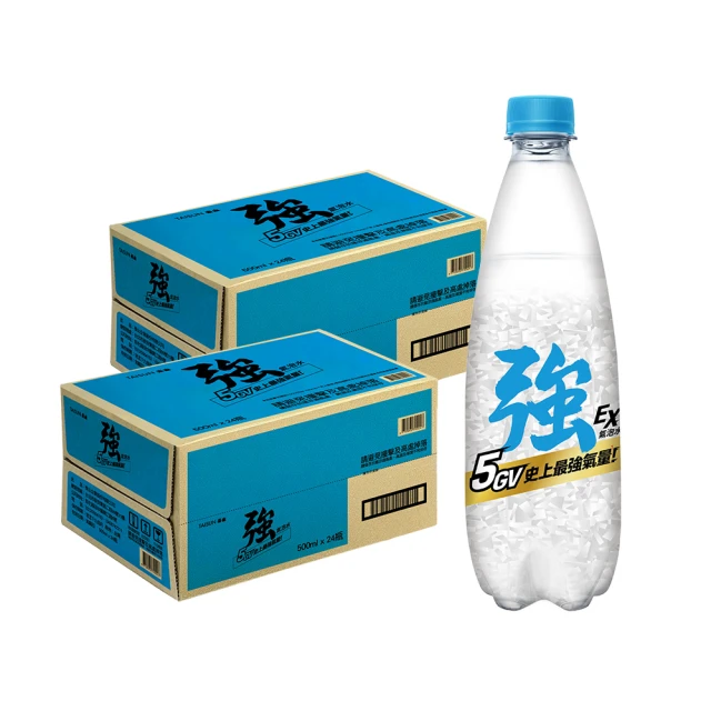 泰山 強氣泡水500mlx2箱(共48入)