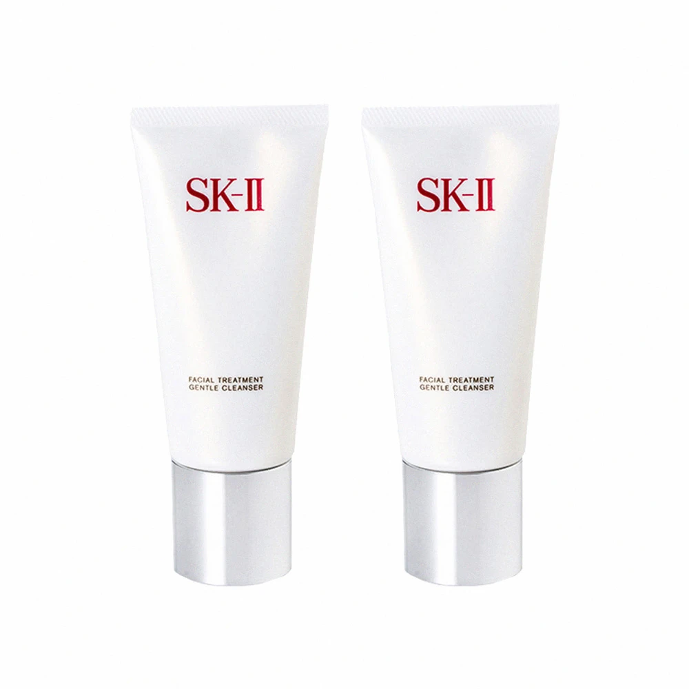 sk-ii全效活膚潔面乳 SK-II全效活膚潔面乳120G 1+1囤貨組,專櫃公司貨)