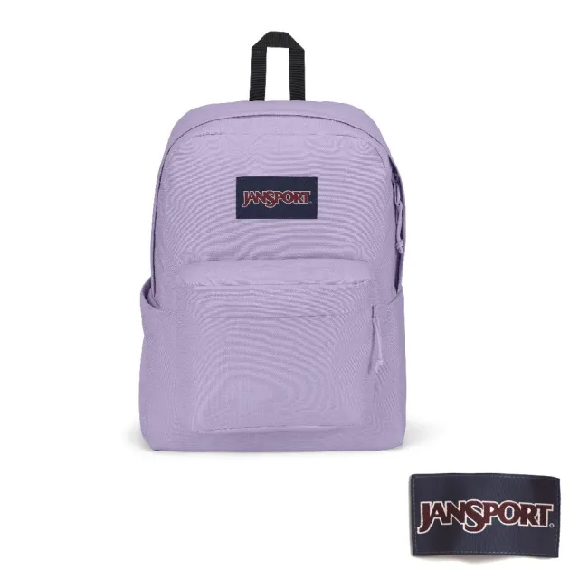 【JANSPORT】SUPERBREAK PLUS 經典款背包 柔和紫(JS0A4QUE5M9)