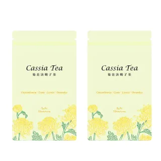 【微糖嚴選】菊花決明子茶(5g*12入/袋*2袋)