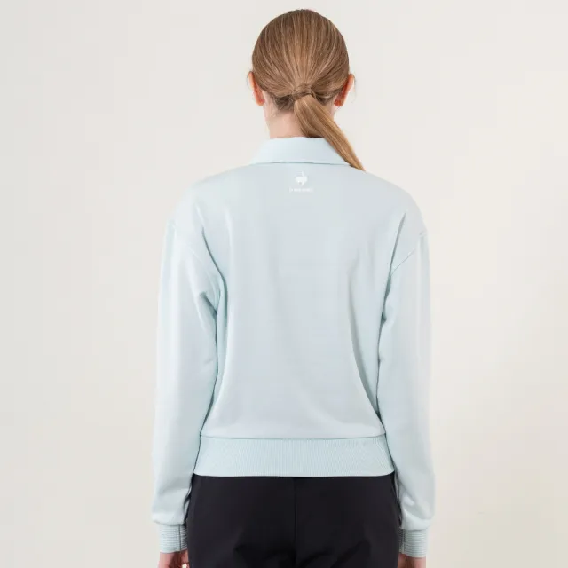 【LE COQ SPORTIF 公雞】休閒經典長袖POLO衫 女款-2色-LWU22344