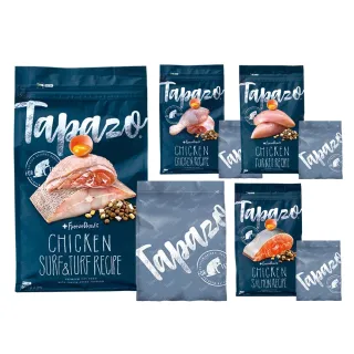 【TAPAZO 特百滋】凍乾雙饗宴-貓糧907g/2lbs*2包組(貓飼料/凍乾)