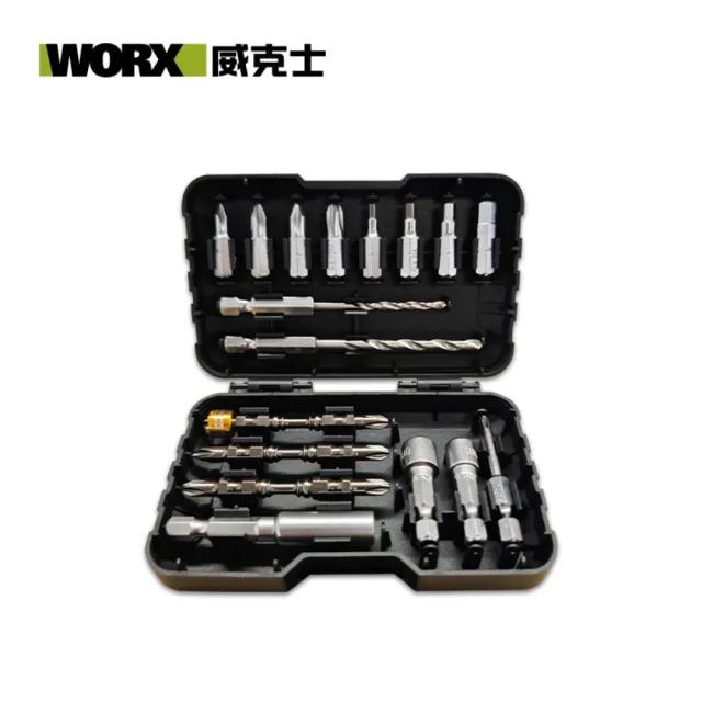 【WORX 威克士】衝擊起子機附件套裝17件組(WA1626.1)