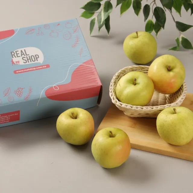 【RealShop】日本青森toki土歧蜜蘋果 約1.6kg±10% 5-6顆禮盒裝(36-40粒頭 水果禮盒 真食材本舖)
