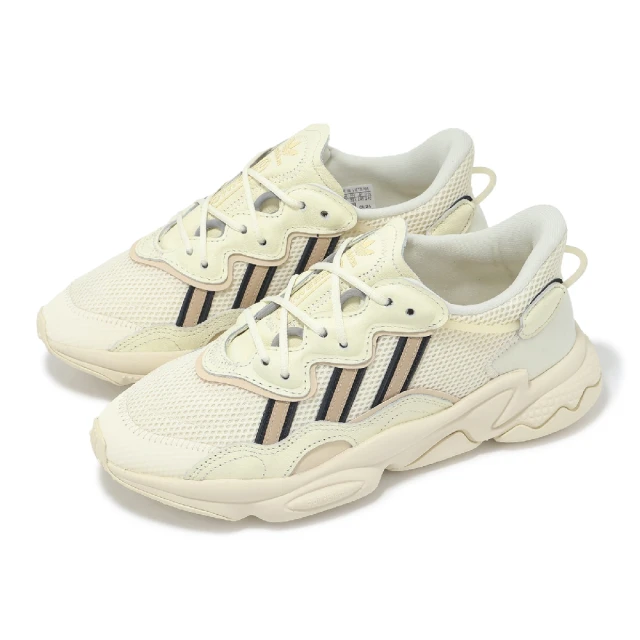 adidas 愛迪達 休閒鞋 Ozweego W 女鞋 米白 卡其 緩衝 拼接 復古 愛迪達(IG8488)