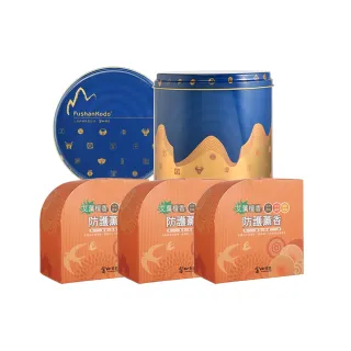 【富山香堂】直播優惠_加量升級_天然沉檀富貴守護香-四入組_130片(杜絕髒東西侵擾  天然無化學香料)