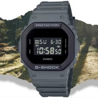 【CASIO 卡西歐】G-SHOCK 街頭時尚 方形電子腕錶 母親節 禮物 推薦(DW-5610UU-8)