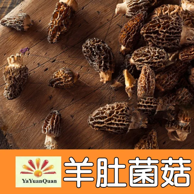 【亞源泉】羊肚菌菇 50g/包 羊肚菌 特級菌菇 2入組(菇中之王)