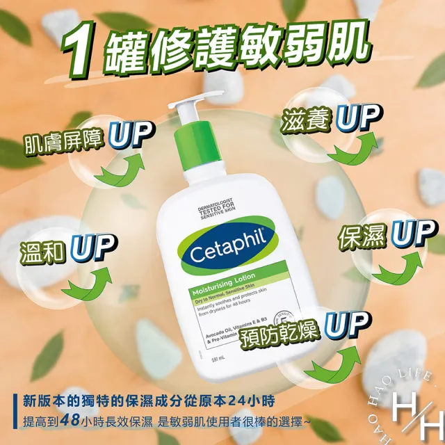 【Cetaphil】長效潤膚乳(591毫升/入)