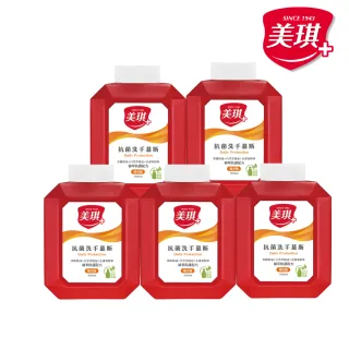 【美琪】抗菌洗手慕斯500mlx5(補充瓶)