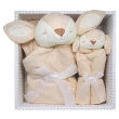 【Angel Dear】momo限定-經典彌月禮盒-毛毯+安撫巾(多款動物造型組合/嬰兒禮盒)