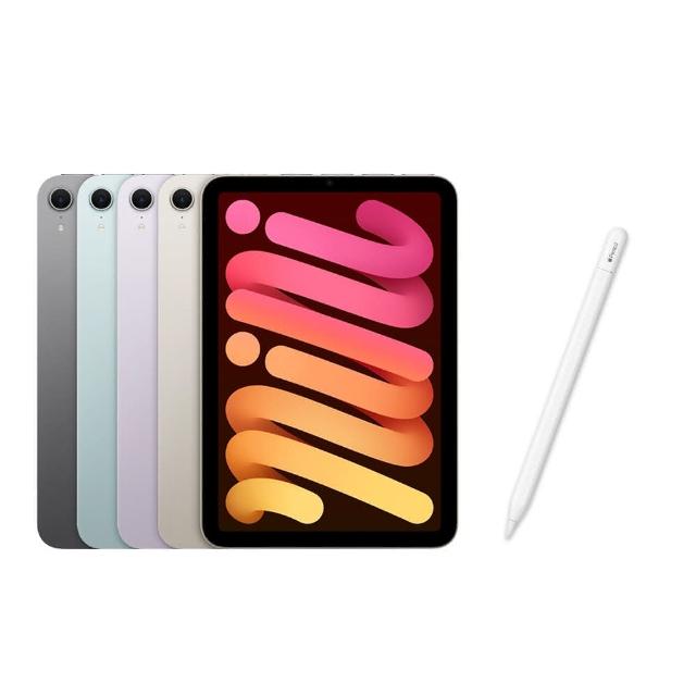 【Apple】2024 iPad mini 7 8.3吋/WiFi/256G 平板電腦(Apple Pencil USB-C組)
