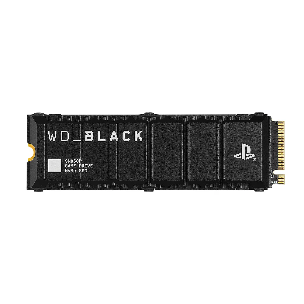 【WD 威騰】WD_BLACK SN850P 2TB Gen4 PCIe SSD固態硬碟 5年保 魔物獵人 PS5 散熱 7300MB/s WDBBYV0020BNC