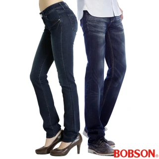 【BOBSON】男女款直筒褲(4款任選)