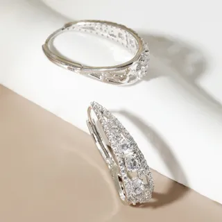 【MoonDy】925 純銀耳環 耳飾 韓國飾品 鋯石耳環 抗敏耳環 ins風 耳環女 造型耳環 耳扣 高