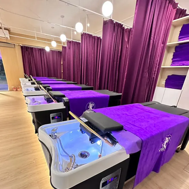 【紫色美人越式洗頭】正統越式洗頭★全方位酥麻解除疲憊45分鐘spa-北.中.南適用(男女適用、假日不加價)