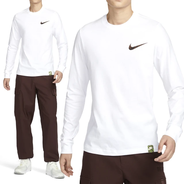 NIKE 耐吉 Tee LS OC MBR Unisex 男款 女款 白色 運動 休閒 中性 上衣 長袖 FZ7957-100