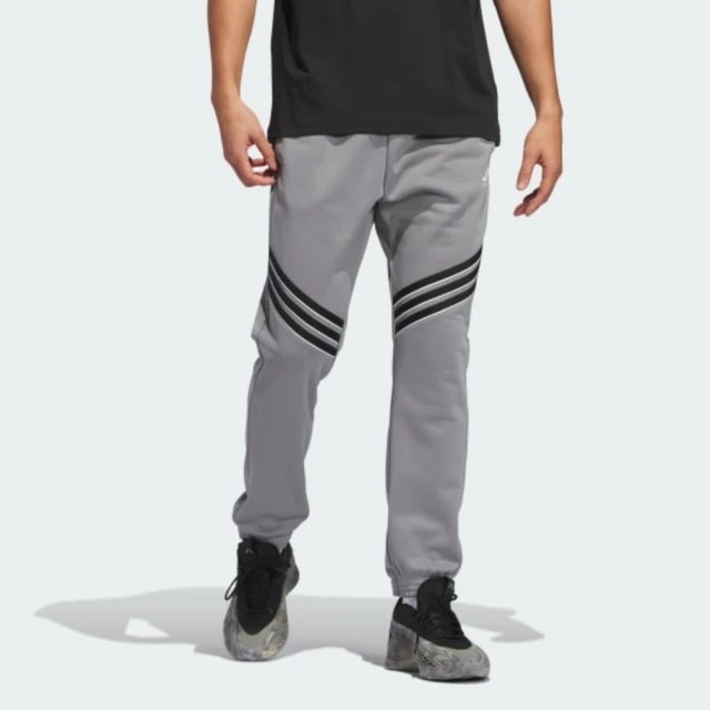 adidas 愛迪達 長褲 男 運動褲 刷毛 寬鬆 CRAZYWARM PANT 灰黑 JN2495