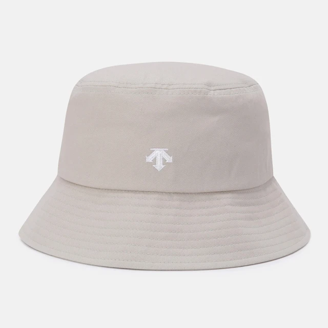 DESCENTE SPORTSBASIC COTTON BUCKET HAT 棉質漁夫帽(黑色/米白色)