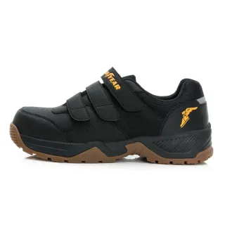 【GOODYEAR 固特異】巡戈+ 認證安全鞋/工作鞋 男鞋 鋼頭 防重壓 黑色(GAMX33930)